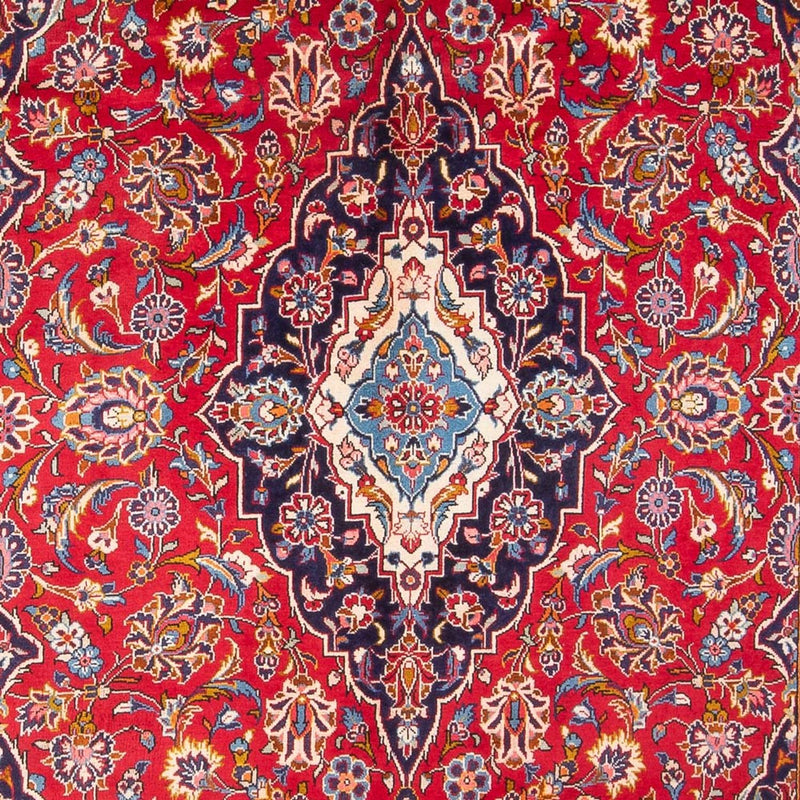 Alfombra persa - Keshan - 300 x 200 cm - rojo