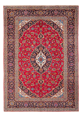 Alfombra persa - Keshan - 296 x 203 cm - rojo