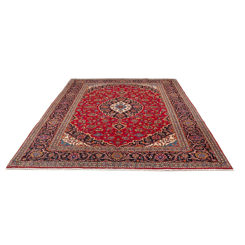 Alfombra persa - Keshan - 296 x 203 cm - rojo