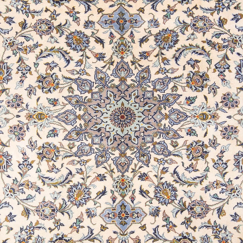 Alfombra persa - Keshan - 298 x 208 cm - crema