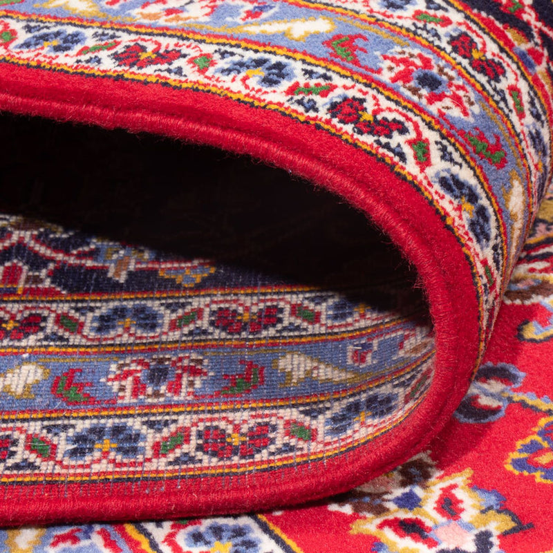 Alfombra persa - Keshan - 294 x 201 cm - rojo