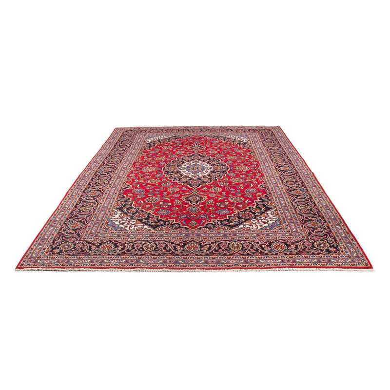 Alfombra persa - Keshan - 294 x 201 cm - rojo
