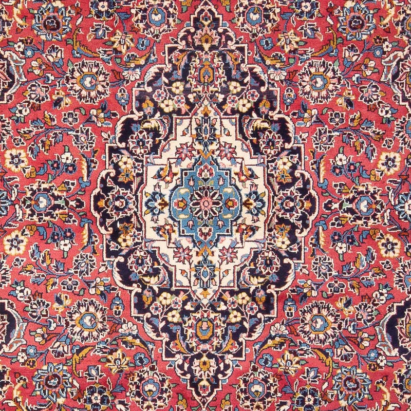 Alfombra persa - Keshan - 312 x 196 cm - rojo claro