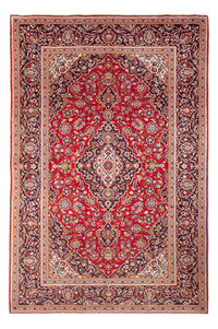 Alfombra persa - Keshan - 307 x 203 cm - rojo
