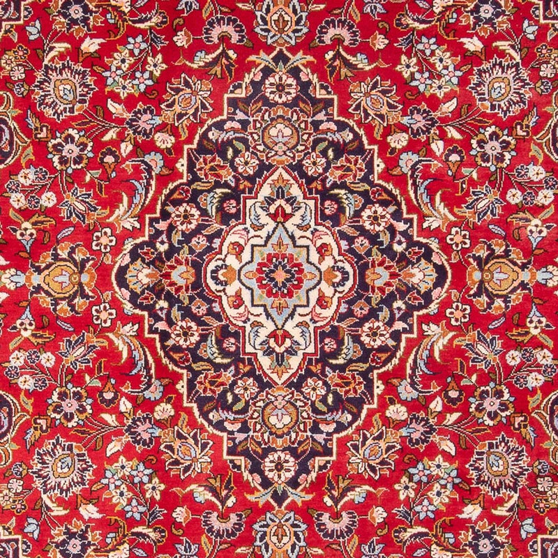 Alfombra persa - Keshan - 307 x 203 cm - rojo