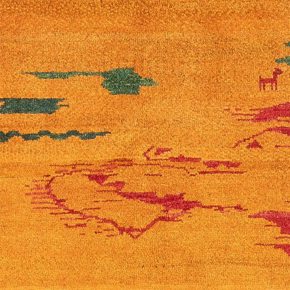 Alfombra Gabbeh - Persa - 207 x 163 cm - multicolor