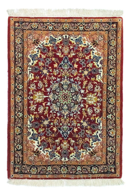 Alfombra Persa - Isfahan - Prima - 99 x 71 cm - rojo