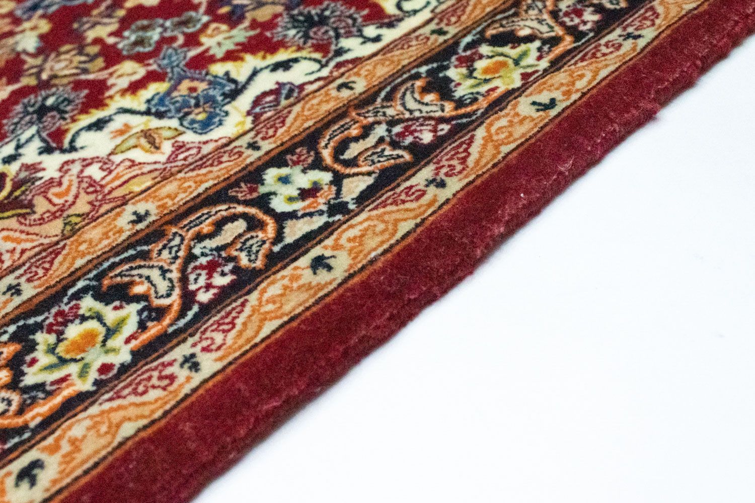 Alfombra Persa - Isfahan - Prima - 99 x 71 cm - rojo