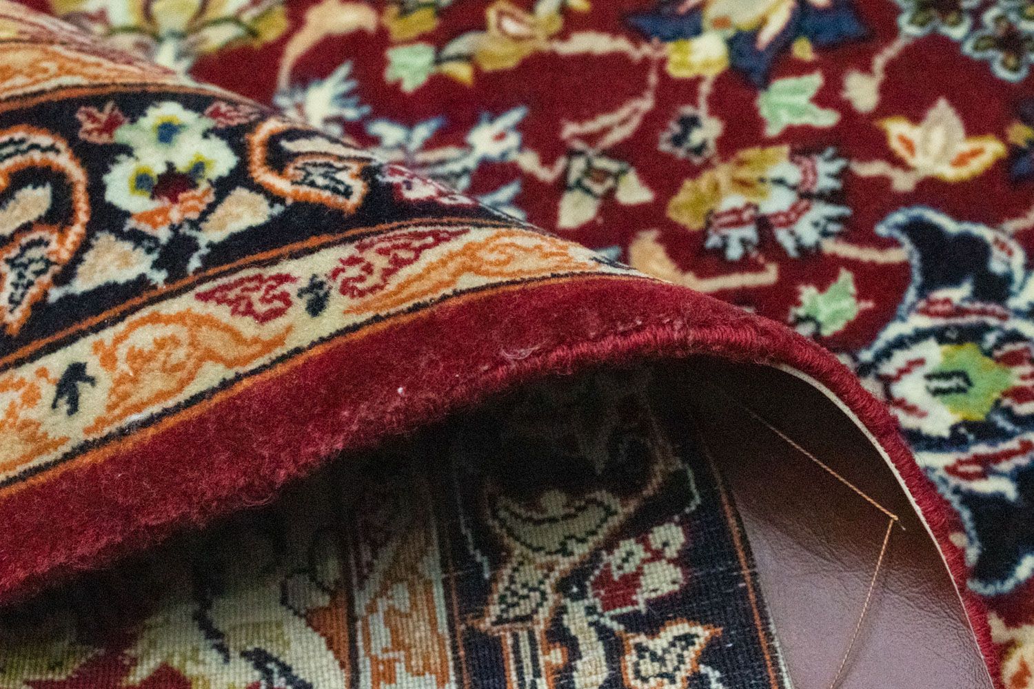 Alfombra Persa - Isfahan - Prima - 99 x 71 cm - rojo