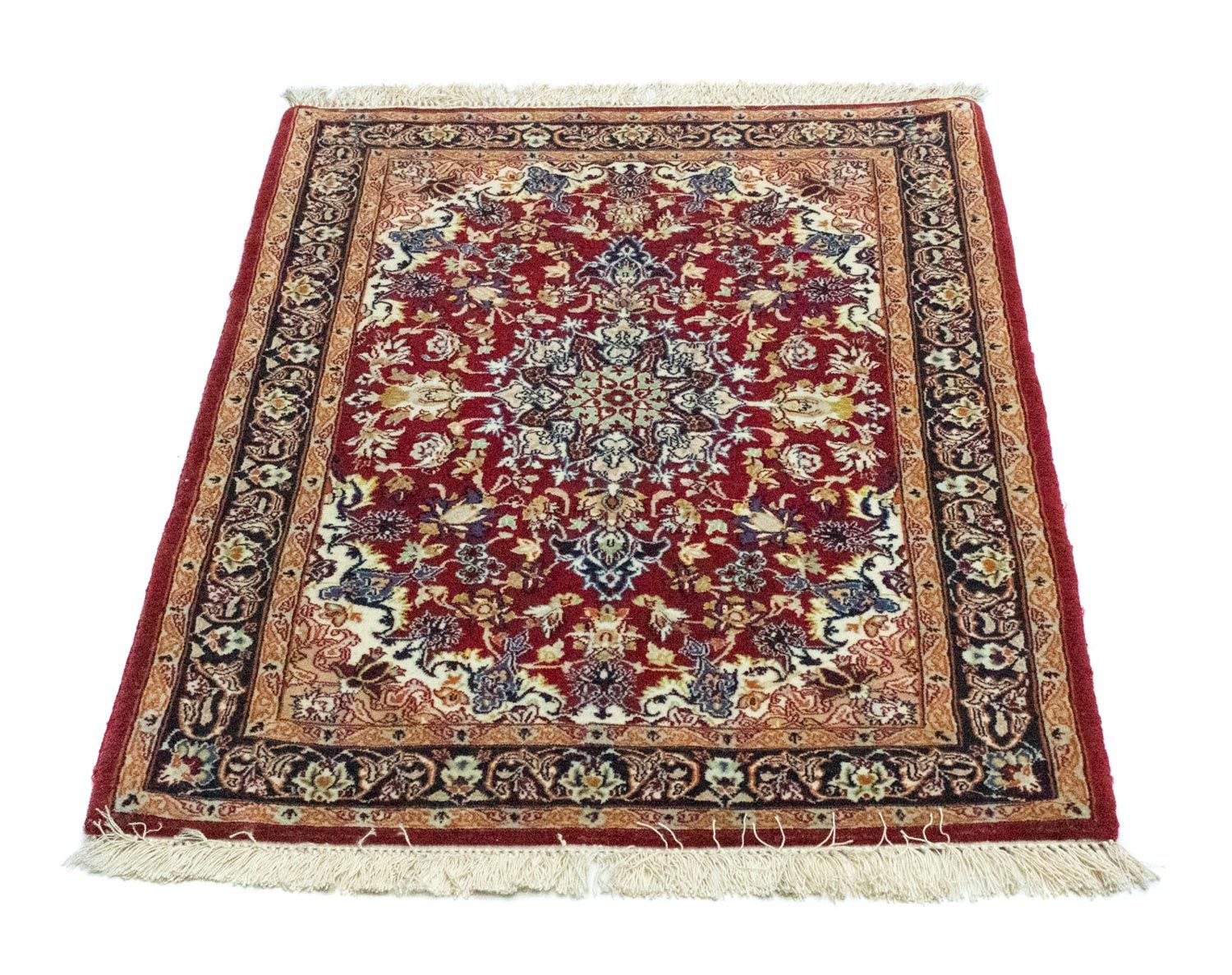 Alfombra Persa - Isfahan - Prima - 99 x 71 cm - rojo