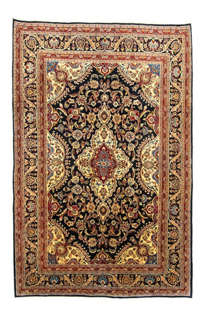 Alfombra persa - Clásica - 283 x 196 cm - negro