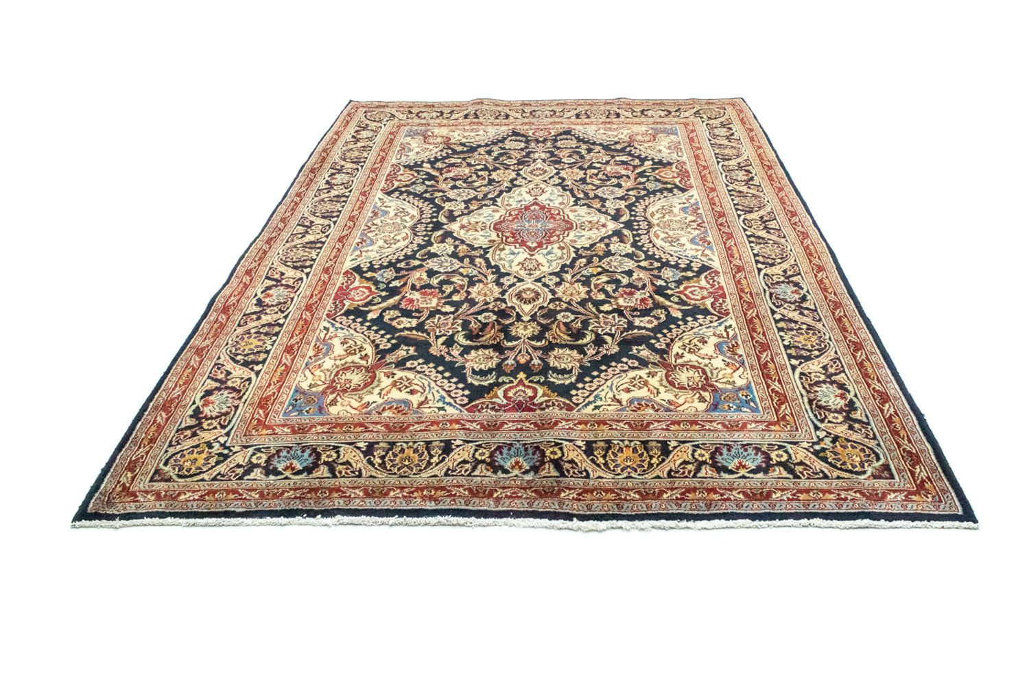Alfombra persa - Clásica - 283 x 196 cm - negro