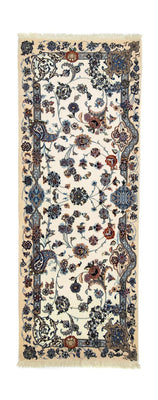 Alfombra de pasillo Alfombra persa - Clásica - 186 x 71 cm - beige