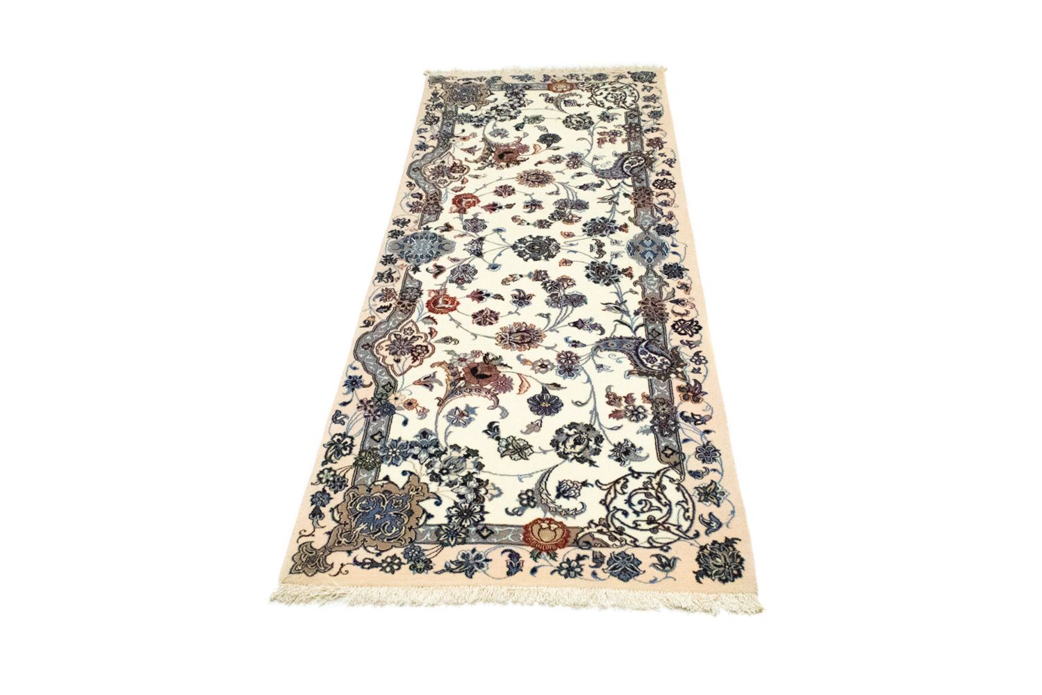 Alfombra de pasillo Alfombra persa - Clásica - 186 x 71 cm - beige