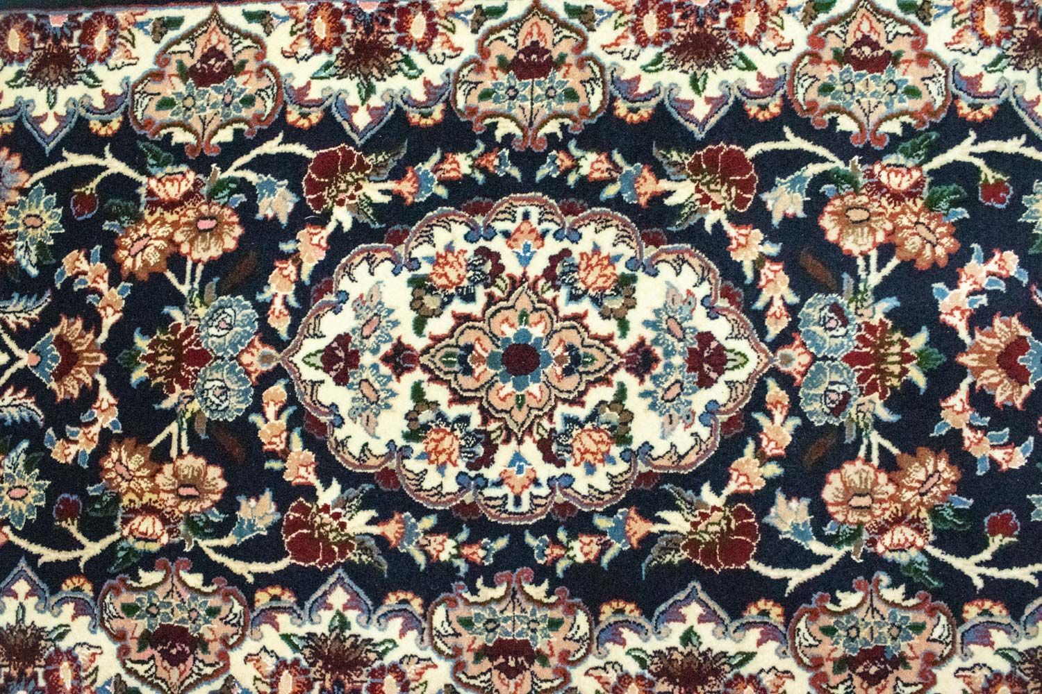 Alfombra de pasillo Alfombra persa - Clásica - 295 x 71 cm - azul