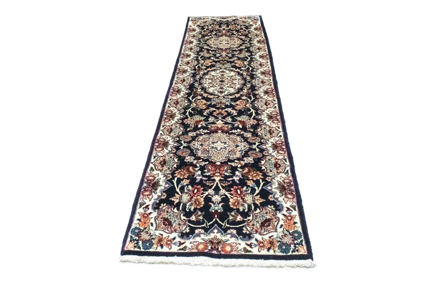 Alfombra de pasillo Alfombra persa - Clásica - 295 x 71 cm - azul