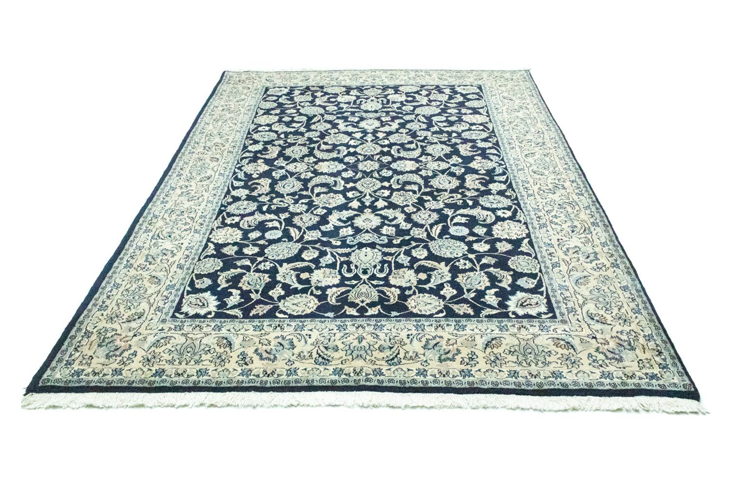 Alfombra persa - Clásica - 293 x 197 cm - azul