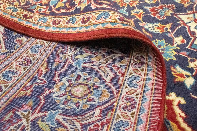 Alfombra persa - Keshan - 307 x 192 cm - rojo