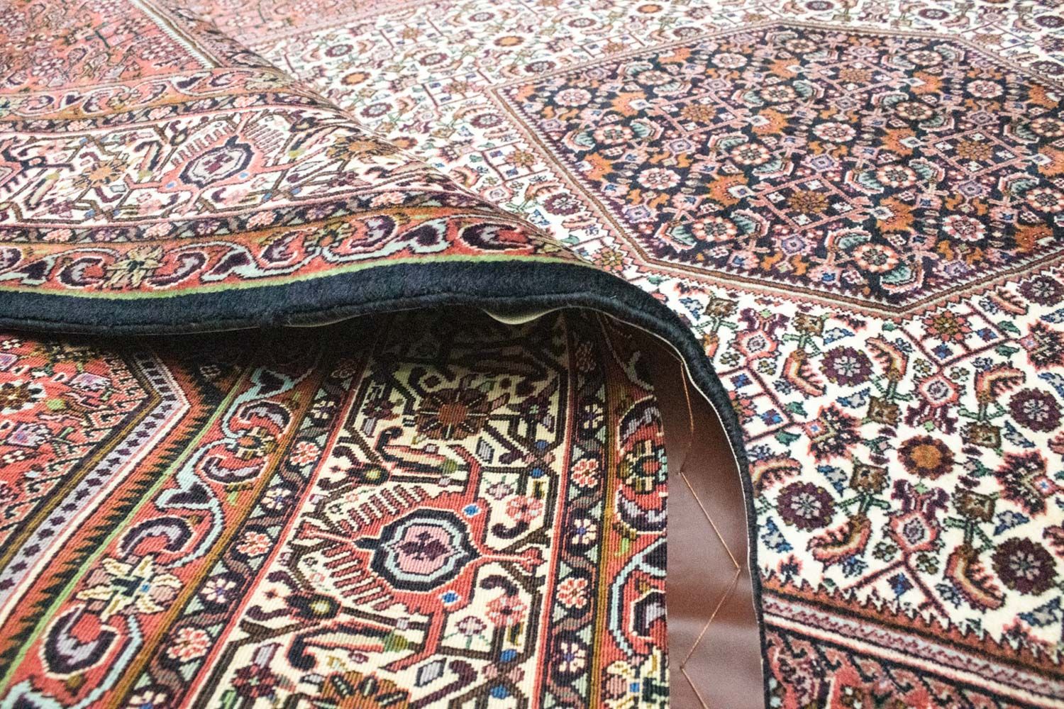 Alfombra persa - Bidjar - 300 x 204 cm - rojo