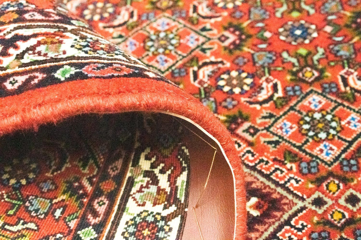 Alfombra de pasillo Alfombra persa - Bidjar - 198 x 74 cm - rojo