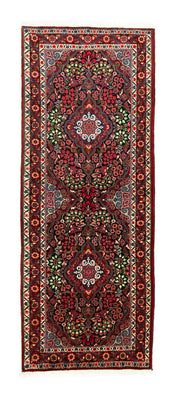 Alfombra de pasillo Alfombra persa - Bidjar - 187 x 71 cm - rojo