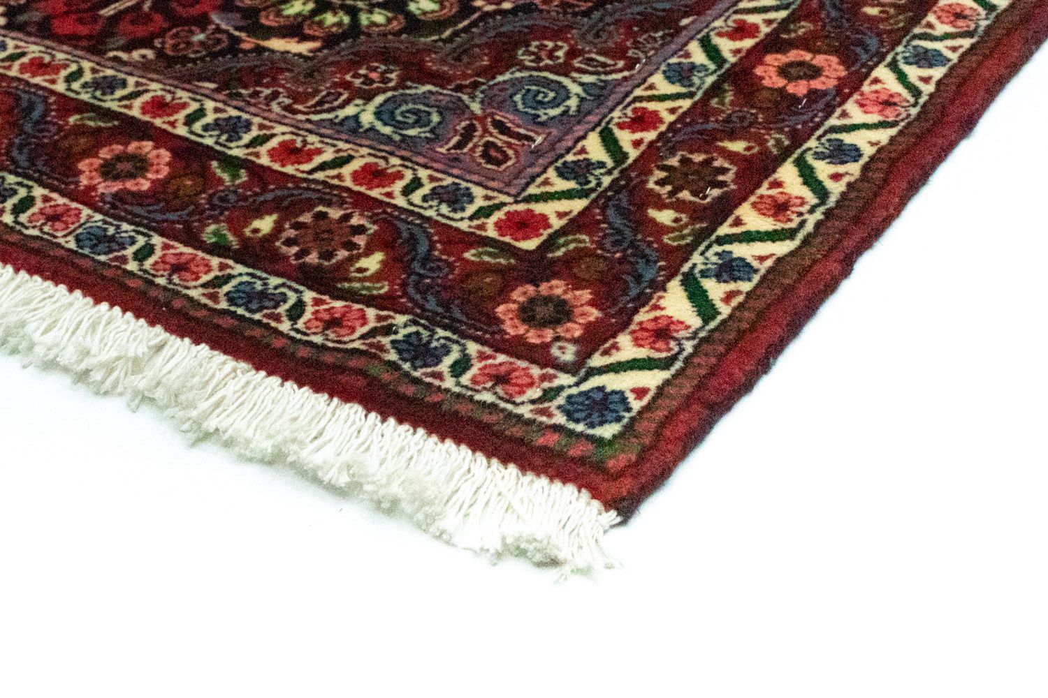 Alfombra de pasillo Alfombra persa - Bidjar - 187 x 71 cm - rojo