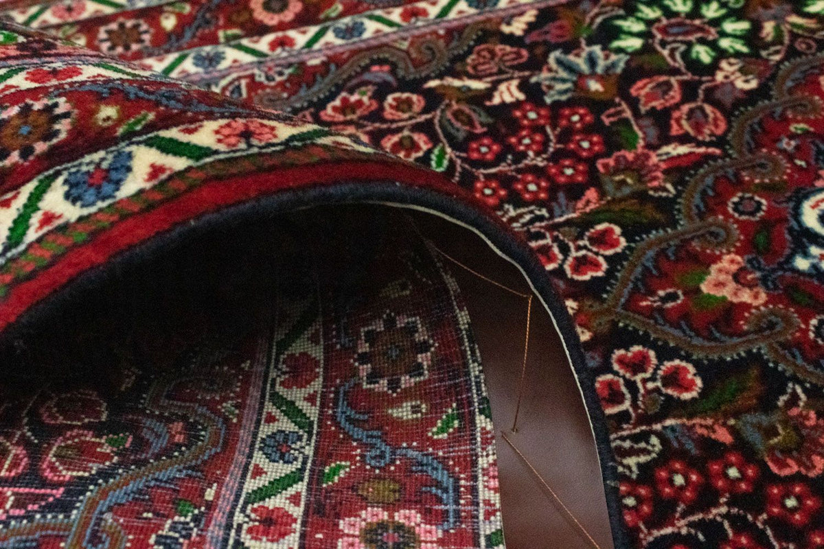 Alfombra de pasillo Alfombra persa - Bidjar - 187 x 71 cm - rojo