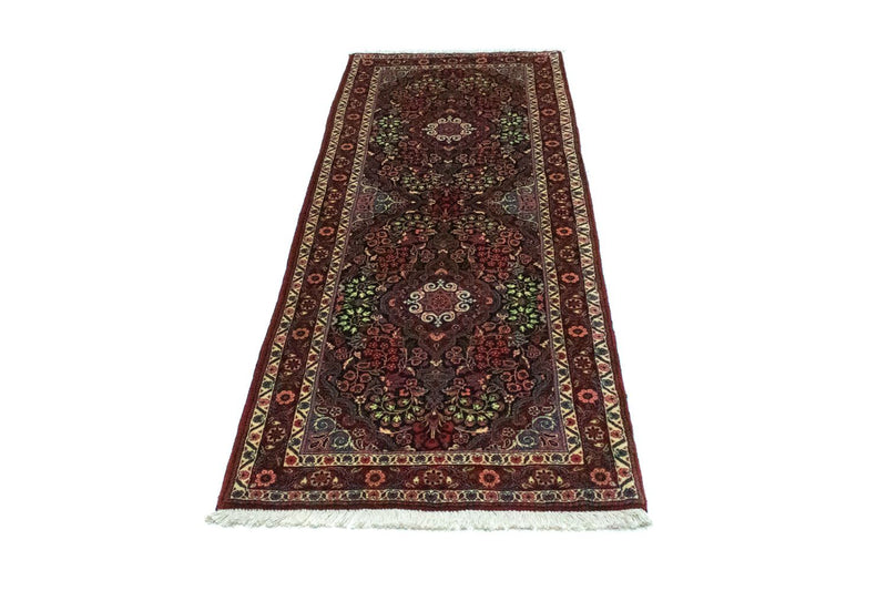Alfombra de pasillo Alfombra persa - Bidjar - 187 x 71 cm - rojo