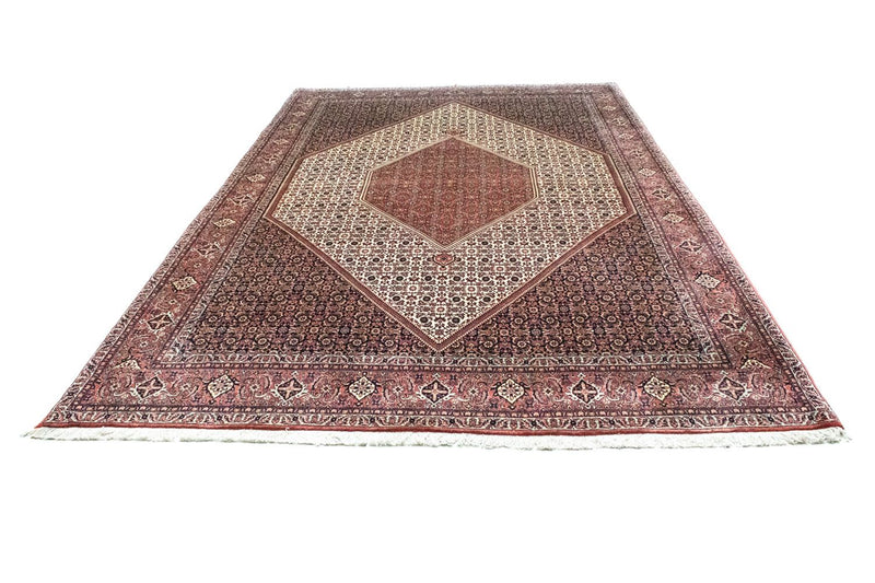 Alfombra persa - Bidjar - 324 x 208 cm - rojo