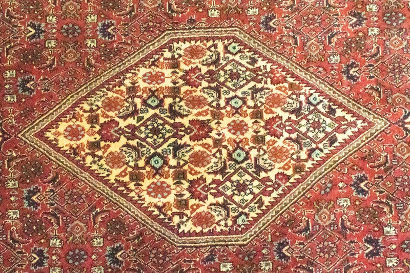 Alfombra persa - Bidjar - 257 x 176 cm - azul