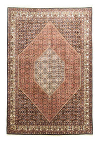 Alfombra persa - Bidjar - 298 x 203 cm - rojo