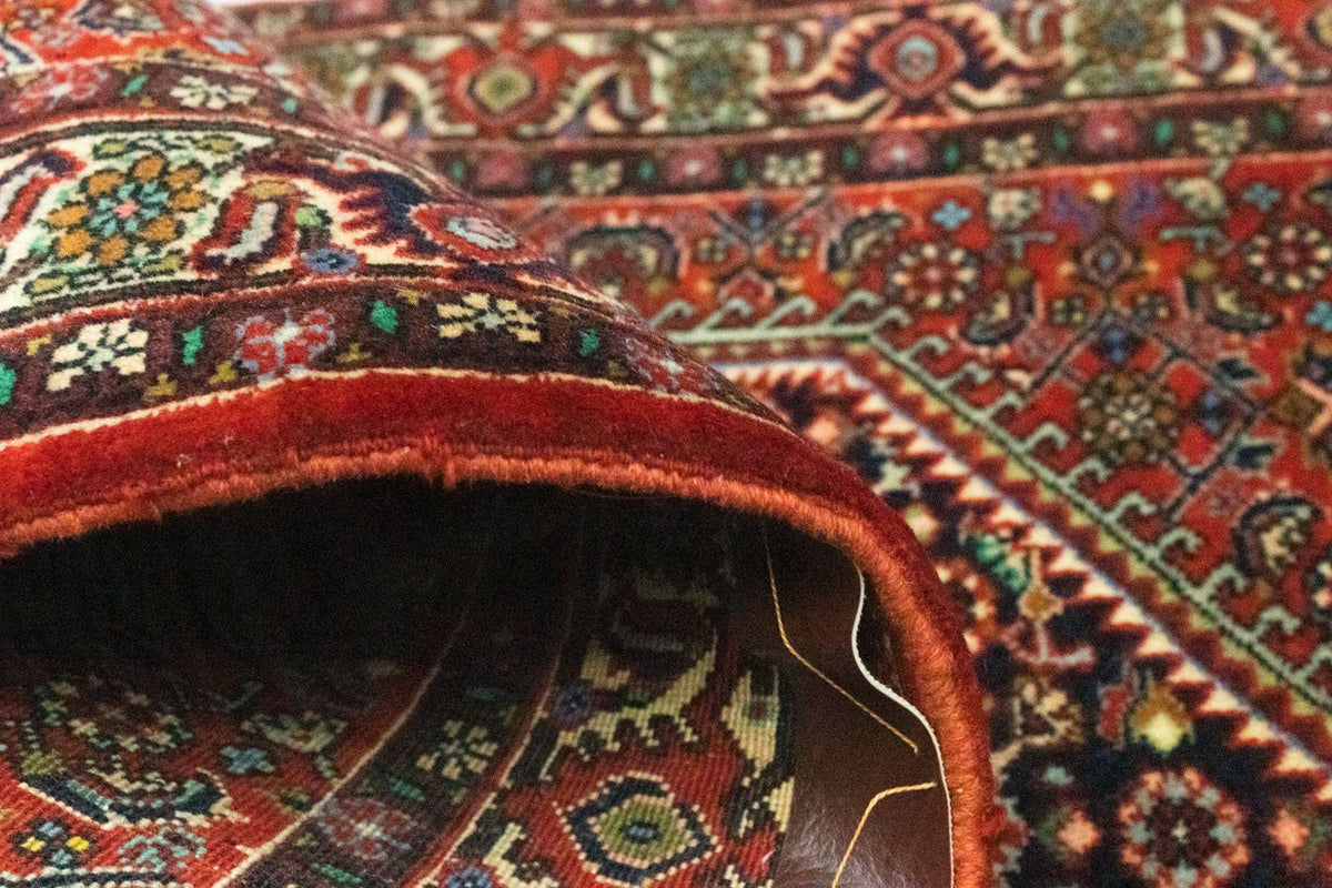 Alfombra de pasillo Alfombra persa - Bidjar - 187 x 75 cm - rojo