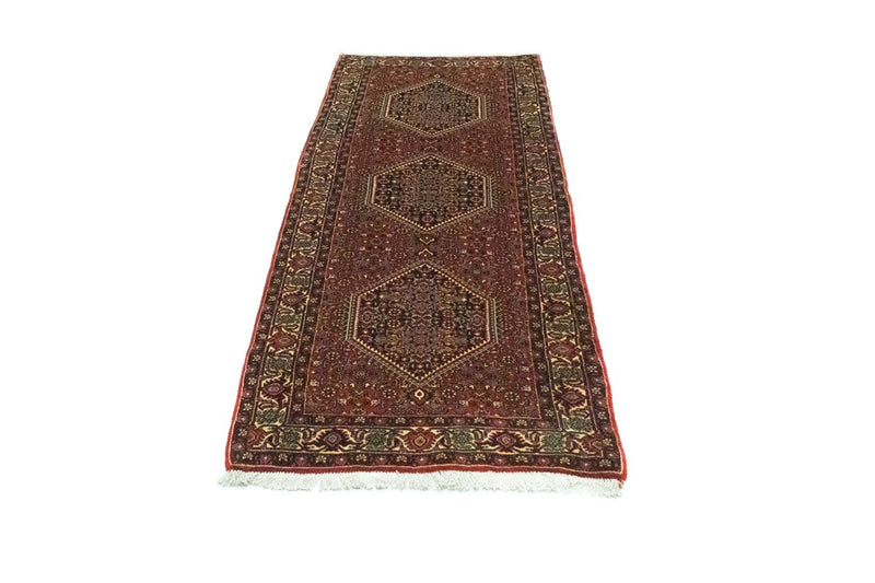 Alfombra de pasillo Alfombra persa - Bidjar - 187 x 75 cm - rojo