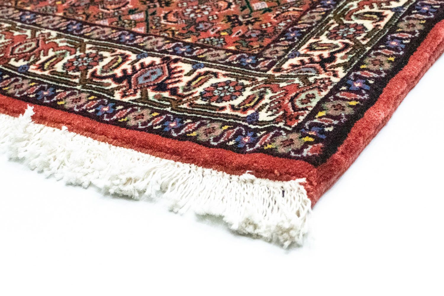 Alfombra de pasillo Alfombra persa - Bidjar - 320 x 90 cm - rojo