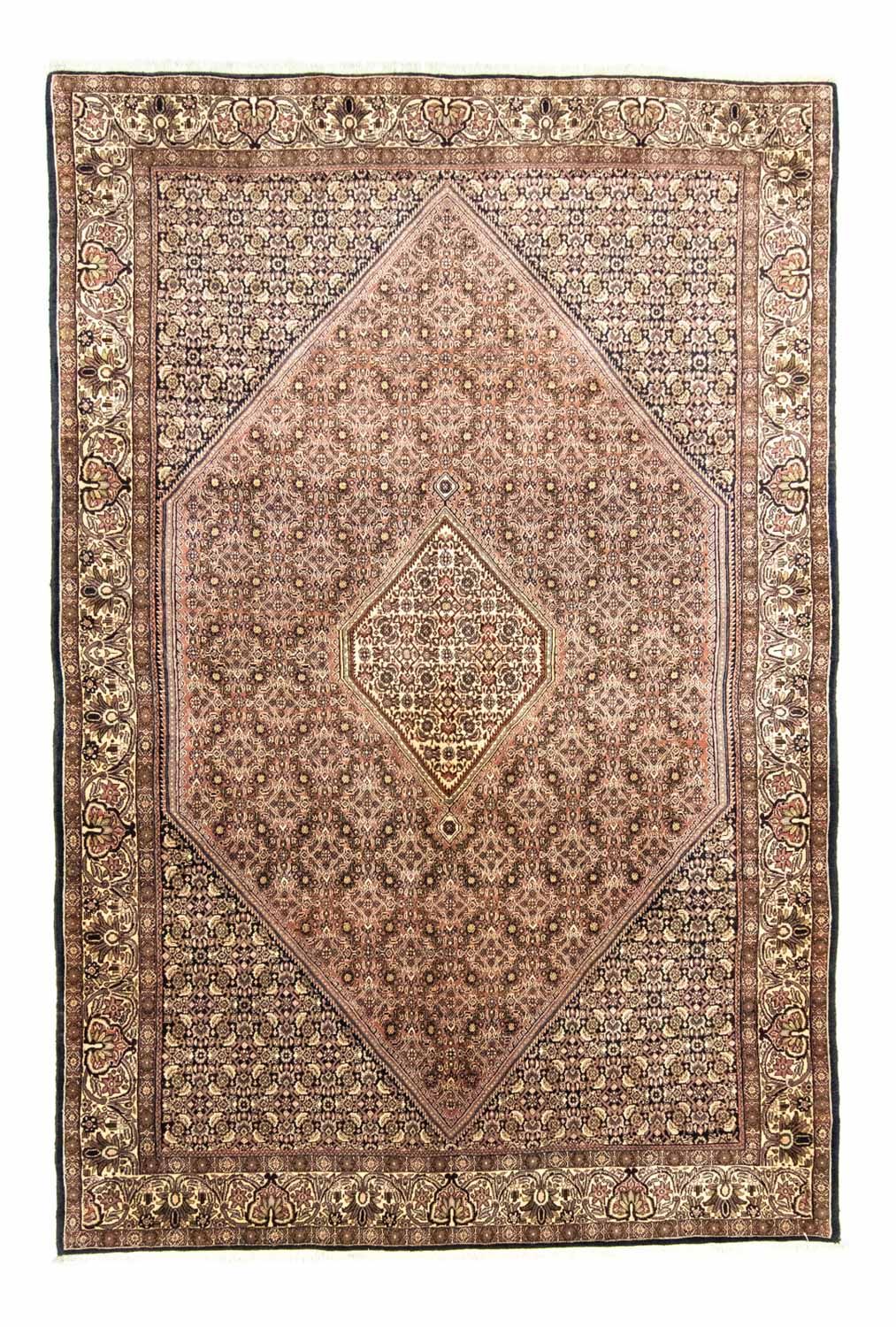 Alfombra persa - Bidjar - 304 x 203 cm - rojo
