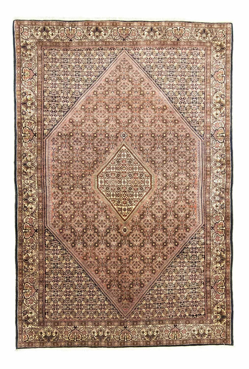 Alfombra persa - Bidjar - 304 x 203 cm - rojo