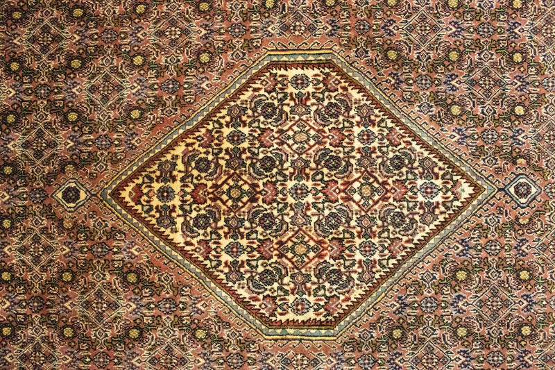 Alfombra persa - Bidjar - 304 x 203 cm - rojo