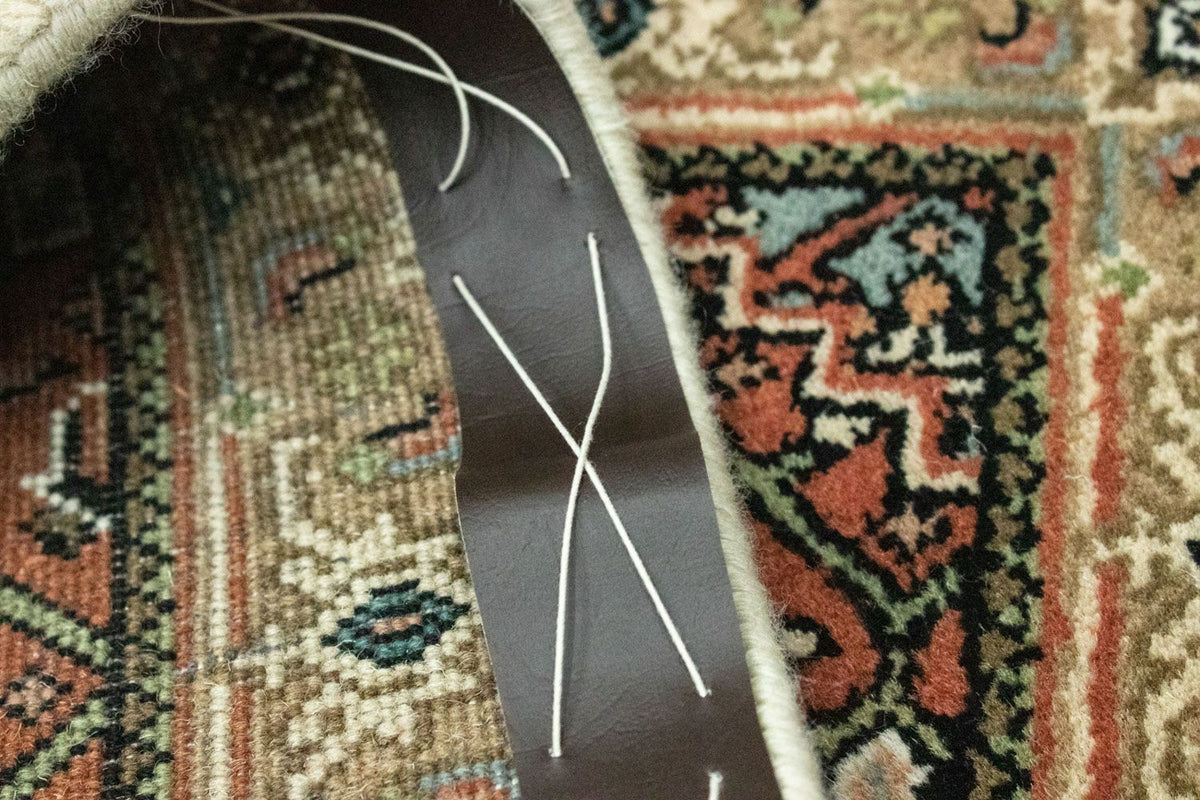 Alfombra persa - Bidjar - 90 x 60 cm - beige