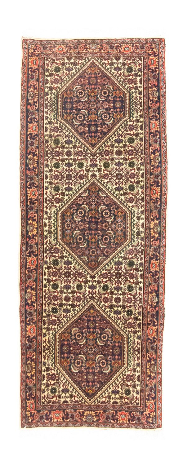 Alfombra de pasillo Alfombra persa - Bidjar - 167 x 63 cm - óxido