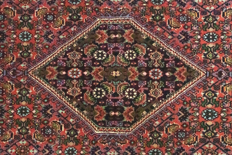 Alfombra de pasillo Alfombra persa - Bidjar - 165 x 62 cm - rojo