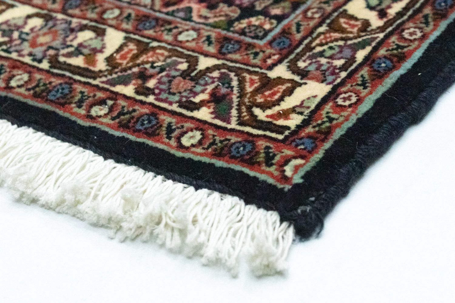 Alfombra de pasillo Alfombra persa - Bidjar - 163 x 60 cm - azul oscuro