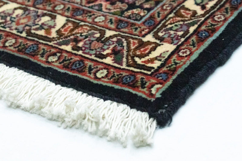 Alfombra de pasillo Alfombra persa - Bidjar - 163 x 60 cm - azul oscuro