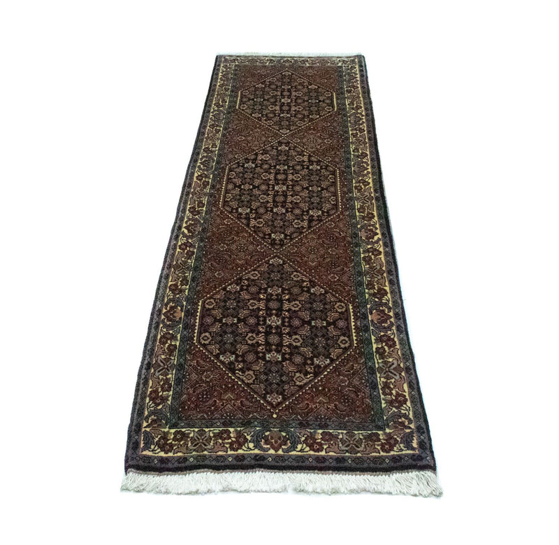 Alfombra de pasillo Alfombra persa - Bidjar - 187 x 56 cm - rojo