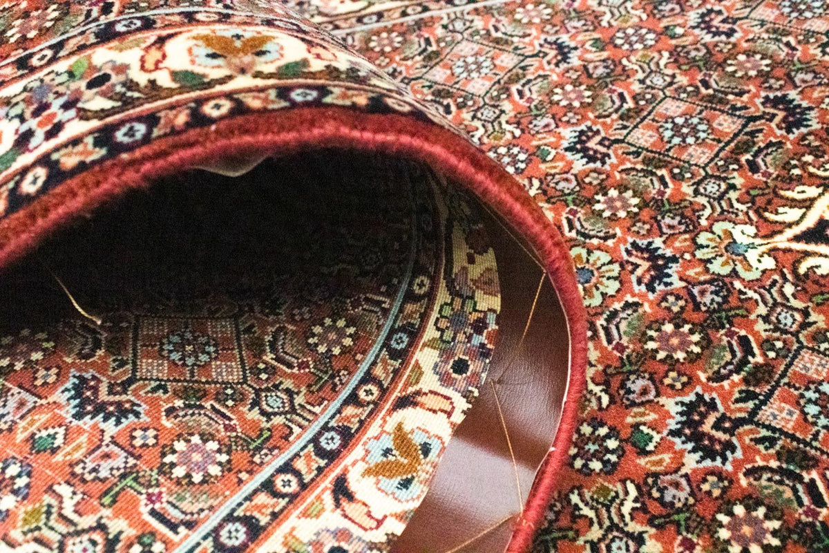 Alfombra de pasillo Alfombra persa - Bidjar - 190 x 72 cm - marrón