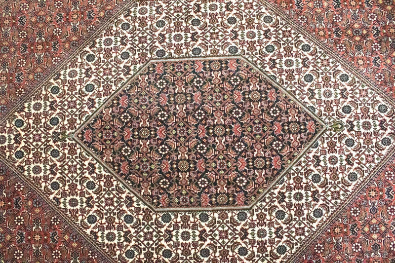 Alfombra persa - Bidjar - 300 x 204 cm - rojo