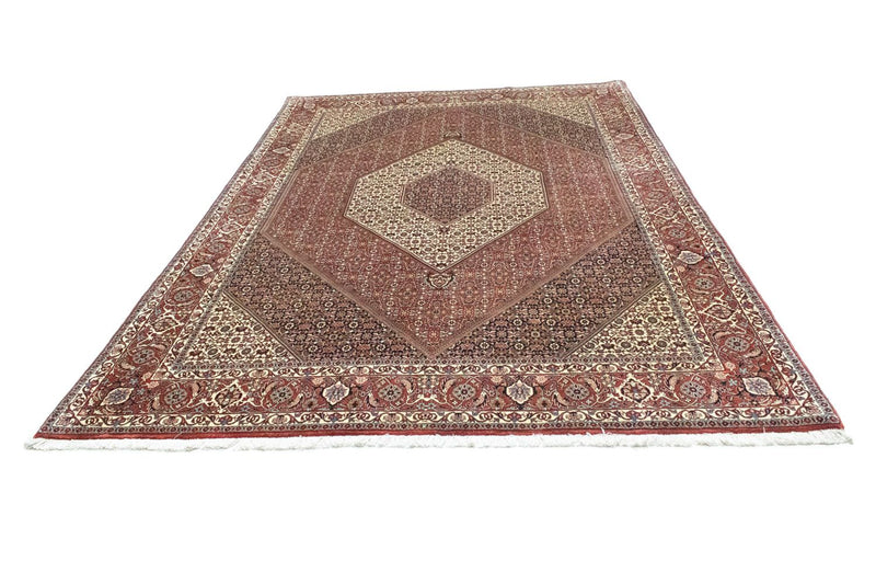 Alfombra persa - Bidjar - 295 x 206 cm - rojo