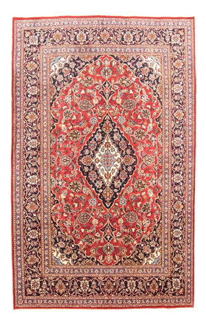 Alfombra persa - Keshan - 292 x 190 cm - rojo