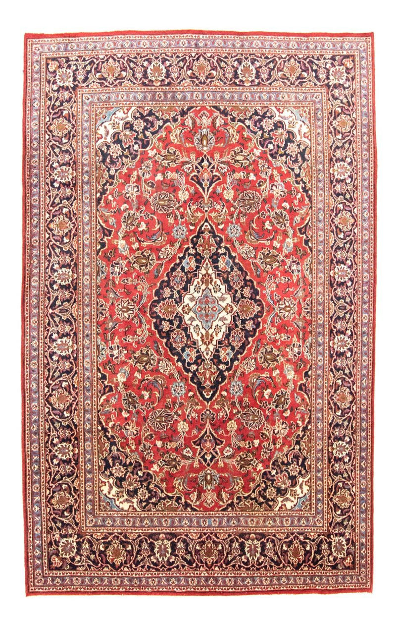 Alfombra persa - Keshan - 292 x 190 cm - rojo