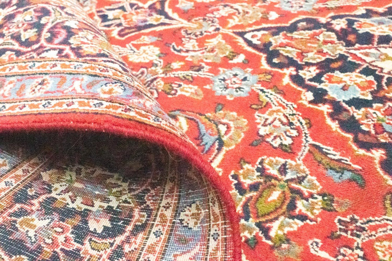 Alfombra persa - Keshan - 292 x 190 cm - rojo