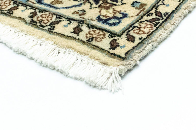 Alfombra persa - Keshan - 222 x 146 cm - beige